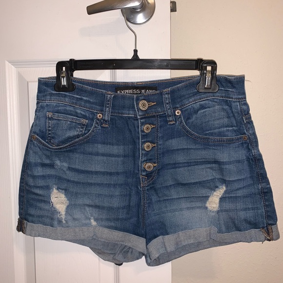Express Pants - Express Blue jean shorts
